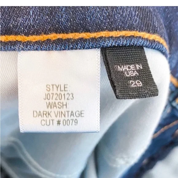 Veronica Beard Denim with Yellow Stitching - Picture 7 of 7